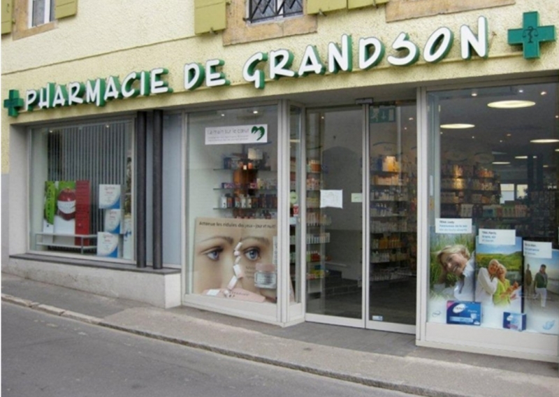 Pharmacie de Grandson, Rue Haute 2, 1422 Grandson, Suisse